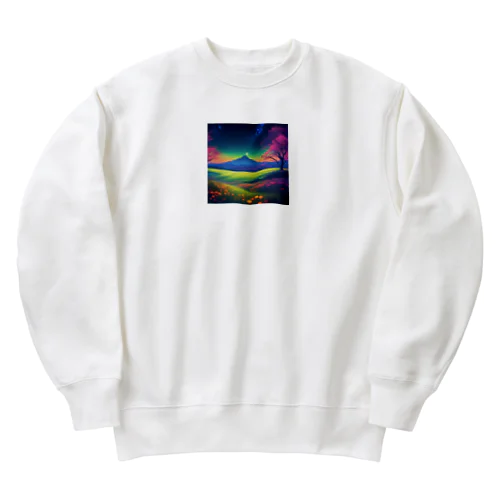 エーテルリーフ イルミネーションデスクライト Heavyweight Crew Neck Sweatshirt