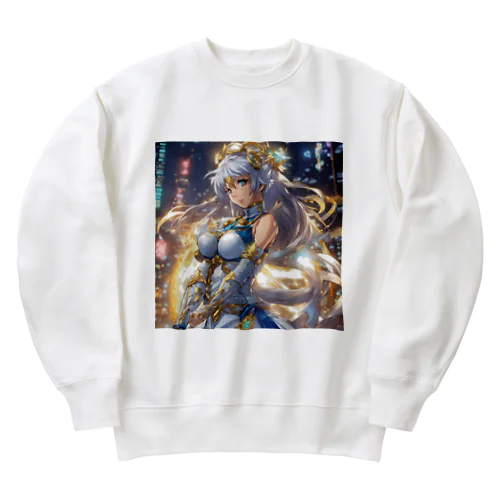 水野美香 Heavyweight Crew Neck Sweatshirt