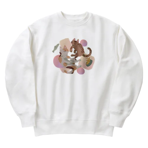 にゃんころず Heavyweight Crew Neck Sweatshirt