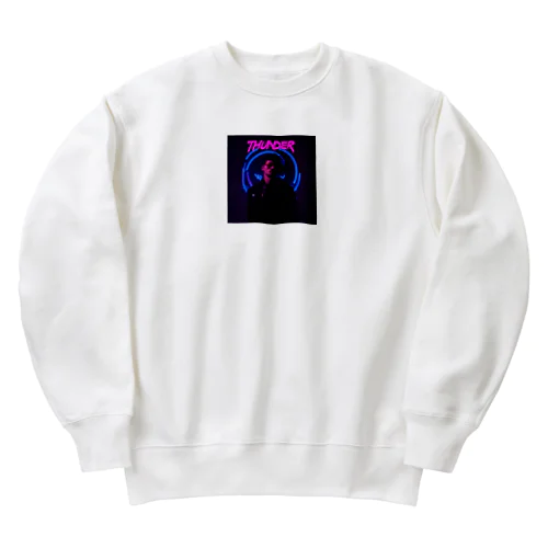 バンドTみたいなTシャツ Heavyweight Crew Neck Sweatshirt