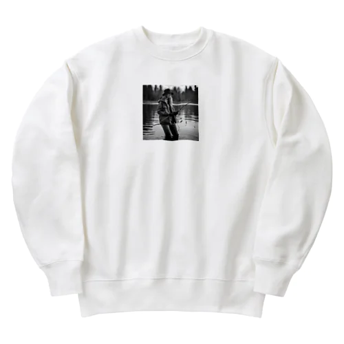 釣り女子 Heavyweight Crew Neck Sweatshirt