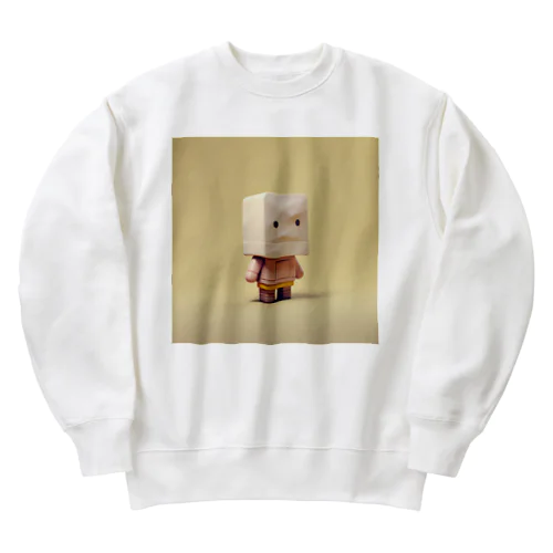 角もち君 Heavyweight Crew Neck Sweatshirt