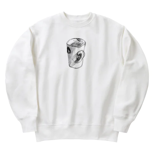 肉襦袢削助 Heavyweight Crew Neck Sweatshirt