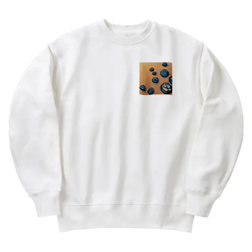 retrogame6 Heavyweight Crew Neck Sweatshirt