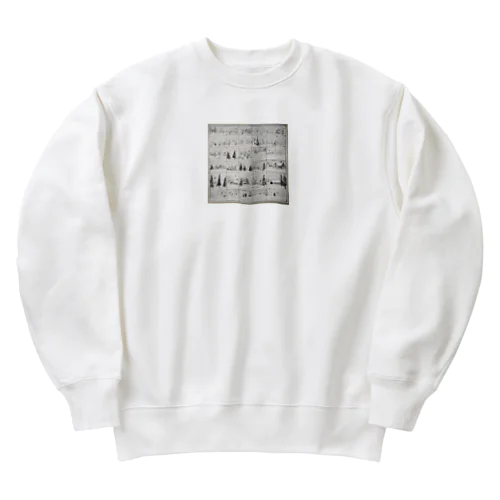 冬景色 Heavyweight Crew Neck Sweatshirt