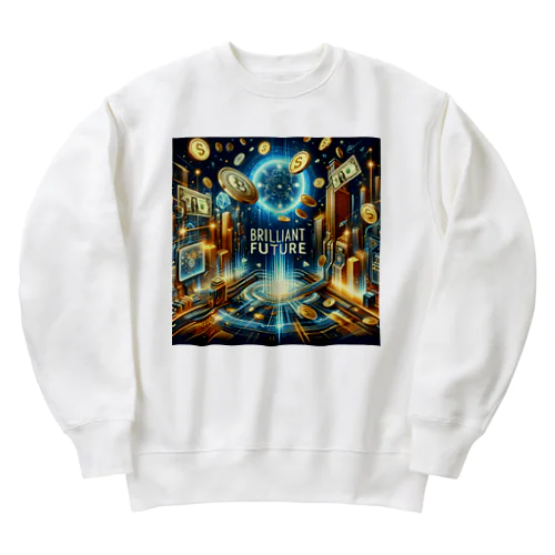 【公式】金運アップBrilliant Future Heavyweight Crew Neck Sweatshirt