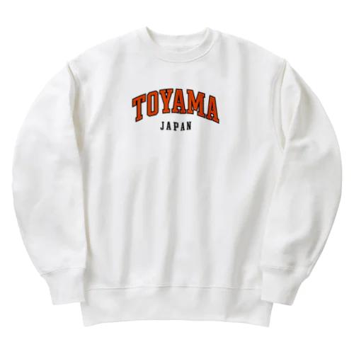 TOYAMA COLLEGE LOGO Heavyweight Crew Neck Sweatshirt