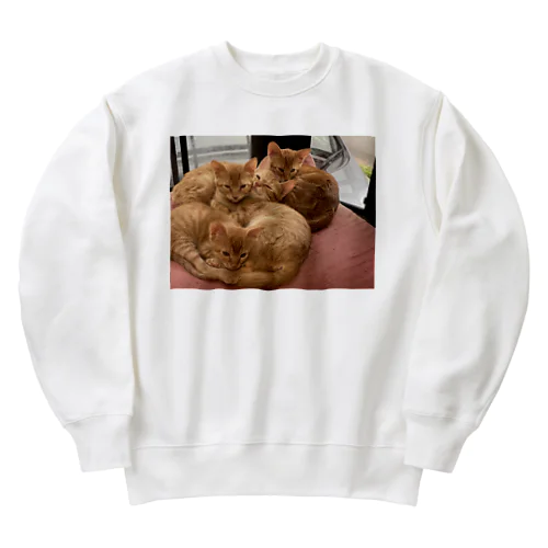 チャトラ大集合 Heavyweight Crew Neck Sweatshirt