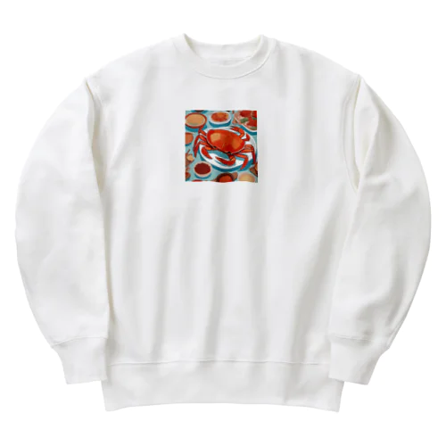 「海の宴」 Heavyweight Crew Neck Sweatshirt