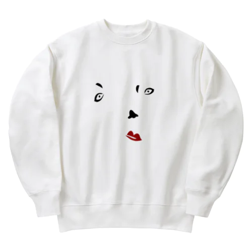 福笑い Heavyweight Crew Neck Sweatshirt