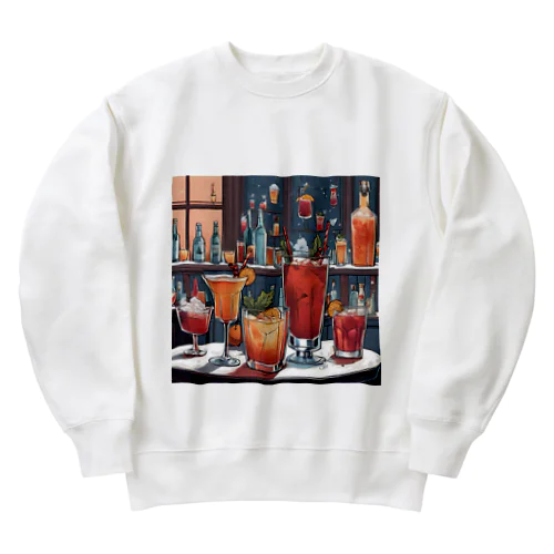 冬のカクテルシリーズ Heavyweight Crew Neck Sweatshirt