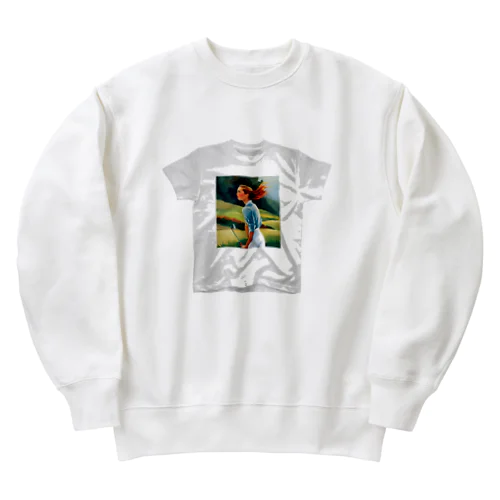 おしゃれゴルフ Heavyweight Crew Neck Sweatshirt