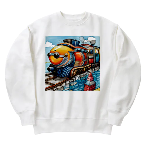 トレインフィッシュ Heavyweight Crew Neck Sweatshirt