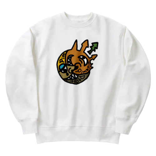 陽陰キャマーク Heavyweight Crew Neck Sweatshirt