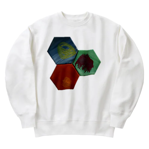 ぽっ Heavyweight Crew Neck Sweatshirt