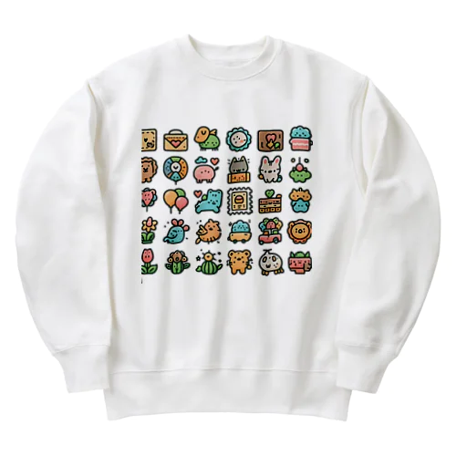 幻想のワンダービースト・コレクション Heavyweight Crew Neck Sweatshirt