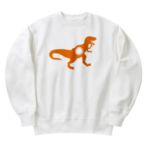 Dinosaurs monogram2 Heavyweight Crew Neck Sweatshirt