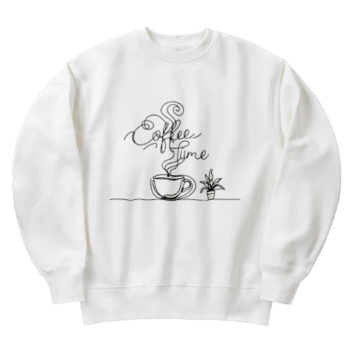 coffeetime Heavyweight Crew Neck Sweatshirt