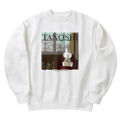 TANOSHI Heavyweight Crew Neck Sweatshirt