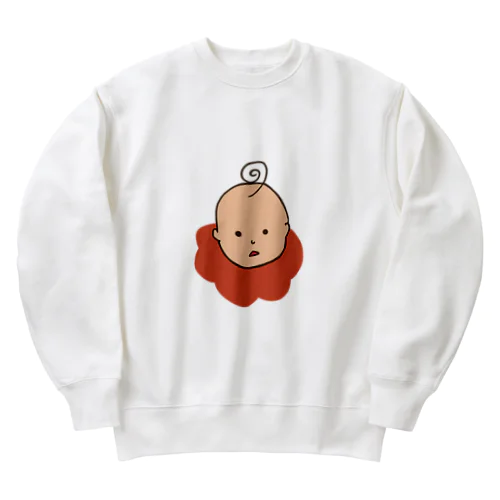 オレンジスタイの赤ちゃん Heavyweight Crew Neck Sweatshirt