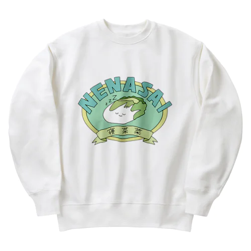 寝菜菜(ねなさい) Heavyweight Crew Neck Sweatshirt