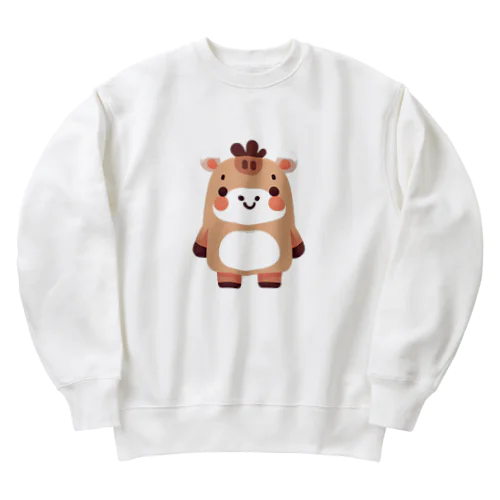 ポッピーホース Heavyweight Crew Neck Sweatshirt