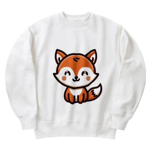 こむぎちゃん Heavyweight Crew Neck Sweatshirt