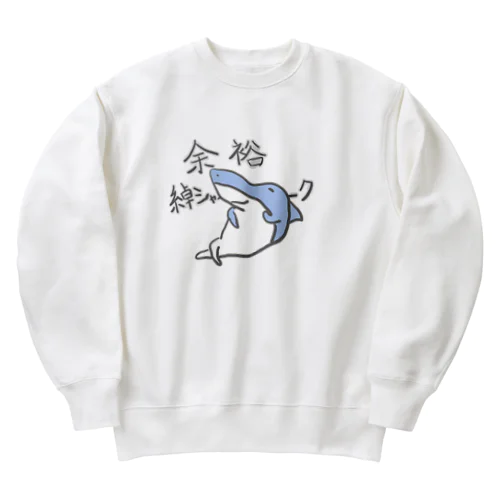 余裕綽シャーク Heavyweight Crew Neck Sweatshirt