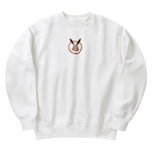 ウサギ気持 Heavyweight Crew Neck Sweatshirt