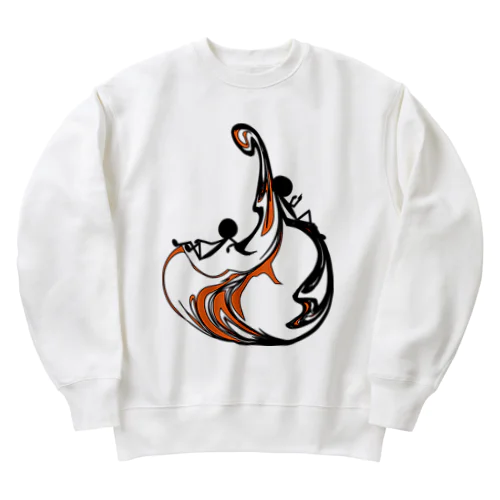 やる気に潜む怠惰 Heavyweight Crew Neck Sweatshirt