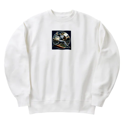 ブロック野球 Heavyweight Crew Neck Sweatshirt