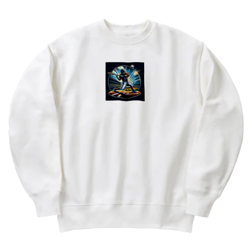 ブロック野球２ Heavyweight Crew Neck Sweatshirt