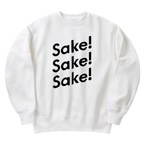 sake!sake!sake! Heavyweight Crew Neck Sweatshirt