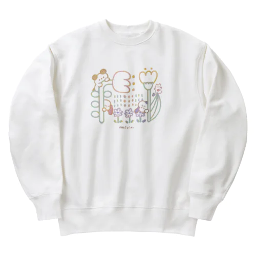 おはなのちゃちゃ達 Heavyweight Crew Neck Sweatshirt