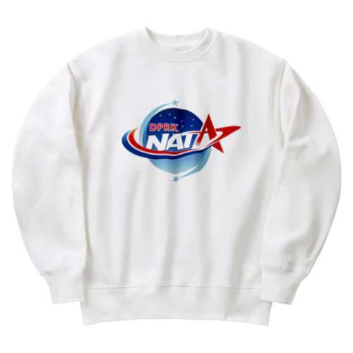 衛星打ち上げ成功 NATA Heavyweight Crew Neck Sweatshirt