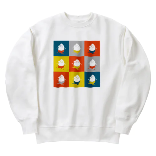 ねこタイツ 3 × 3 Heavyweight Crew Neck Sweatshirt