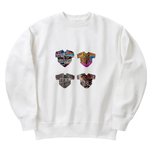 かっこいい Heavyweight Crew Neck Sweatshirt