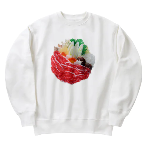 すき焼き Heavyweight Crew Neck Sweatshirt