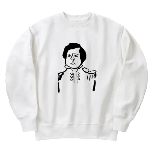 ふてくされ♡ペリー Heavyweight Crew Neck Sweatshirt