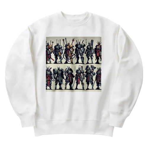 十二神将ロボ２ Heavyweight Crew Neck Sweatshirt