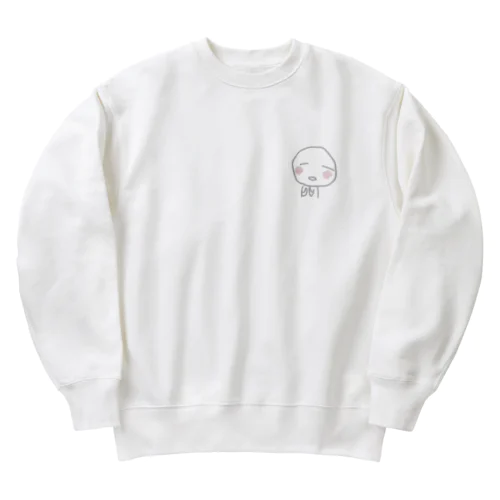 【ヲシテ文字】Tシャツ～アワ歌with オコメちゃん Heavyweight Crew Neck Sweatshirt