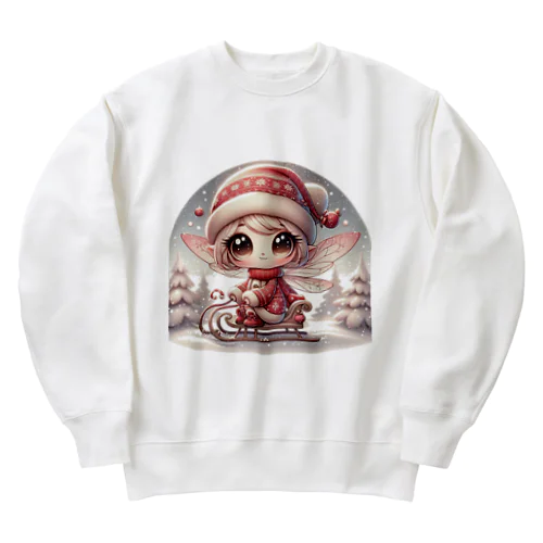 妖精のクリスマス Heavyweight Crew Neck Sweatshirt