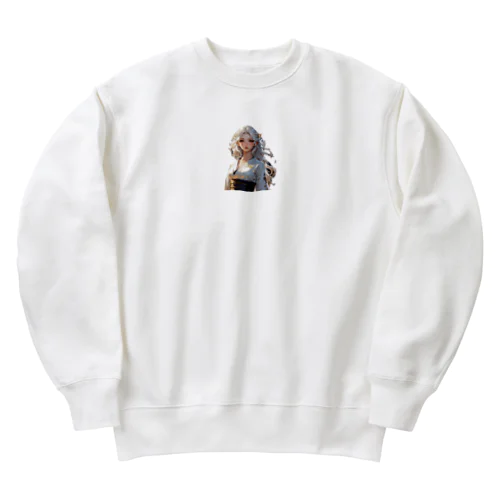 Art和服美女！ Heavyweight Crew Neck Sweatshirt