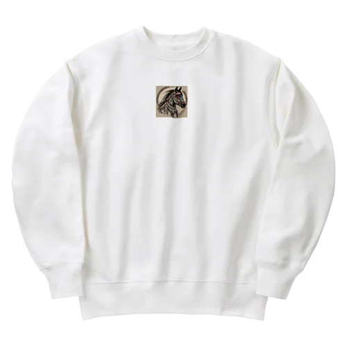 ウマくん Heavyweight Crew Neck Sweatshirt