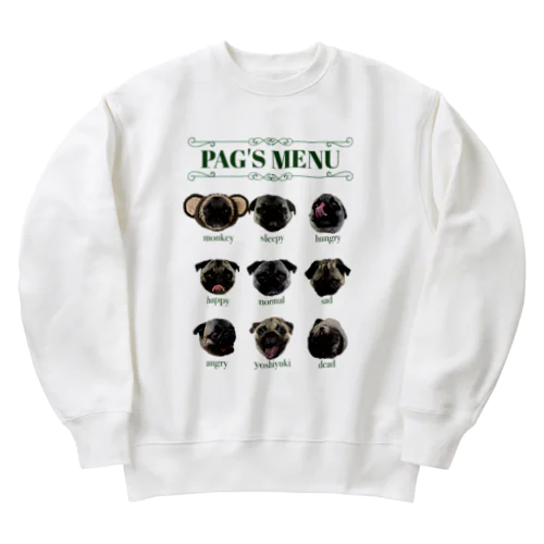 PAG'S MENU Heavyweight Crew Neck Sweatshirt