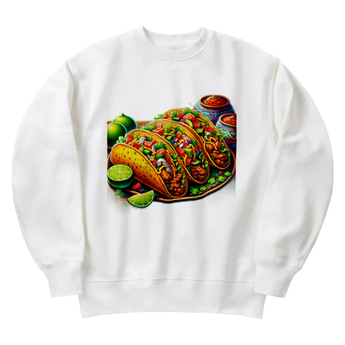 【フード】メキシカンタコス Heavyweight Crew Neck Sweatshirt