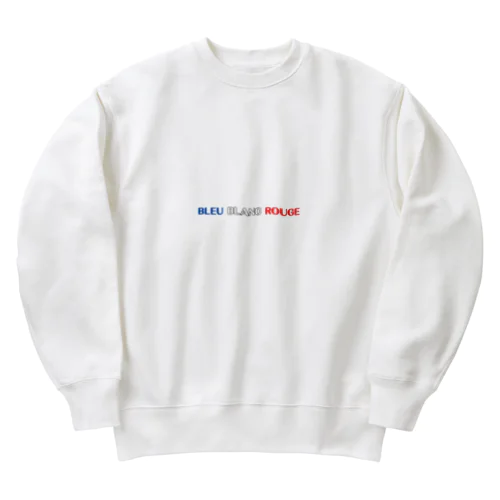 BLEU BLANC ROUGE Heavyweight Crew Neck Sweatshirt