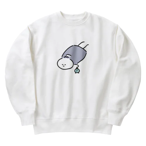 起きれんのよ Heavyweight Crew Neck Sweatshirt