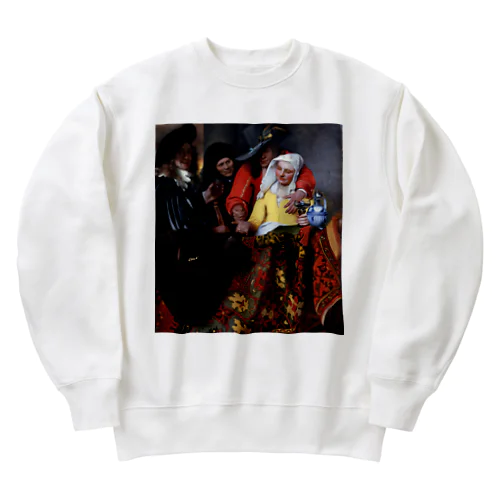 取り持ち女 / The Procuress Heavyweight Crew Neck Sweatshirt