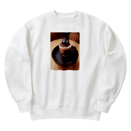 コーヒーの妖精 Heavyweight Crew Neck Sweatshirt